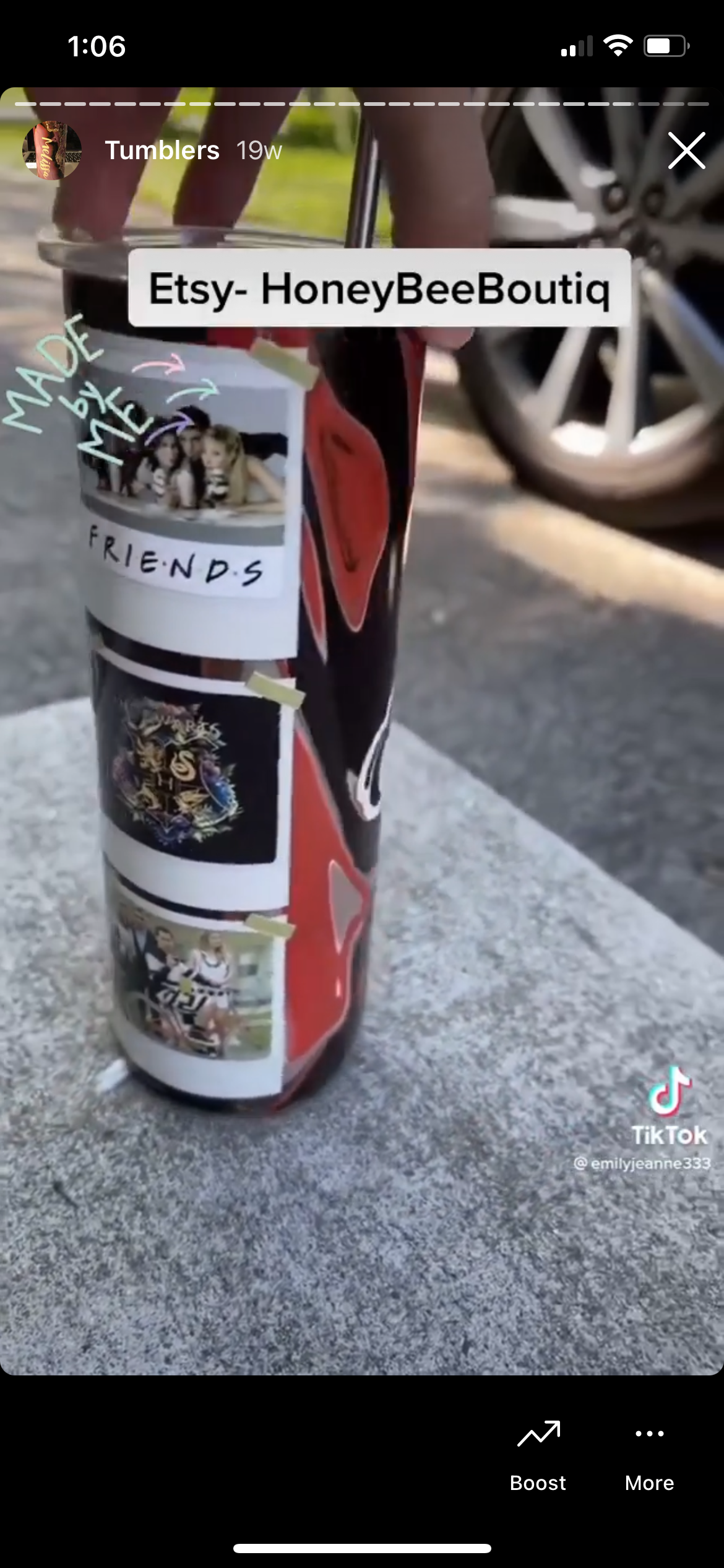 20oz Tumbler Customized