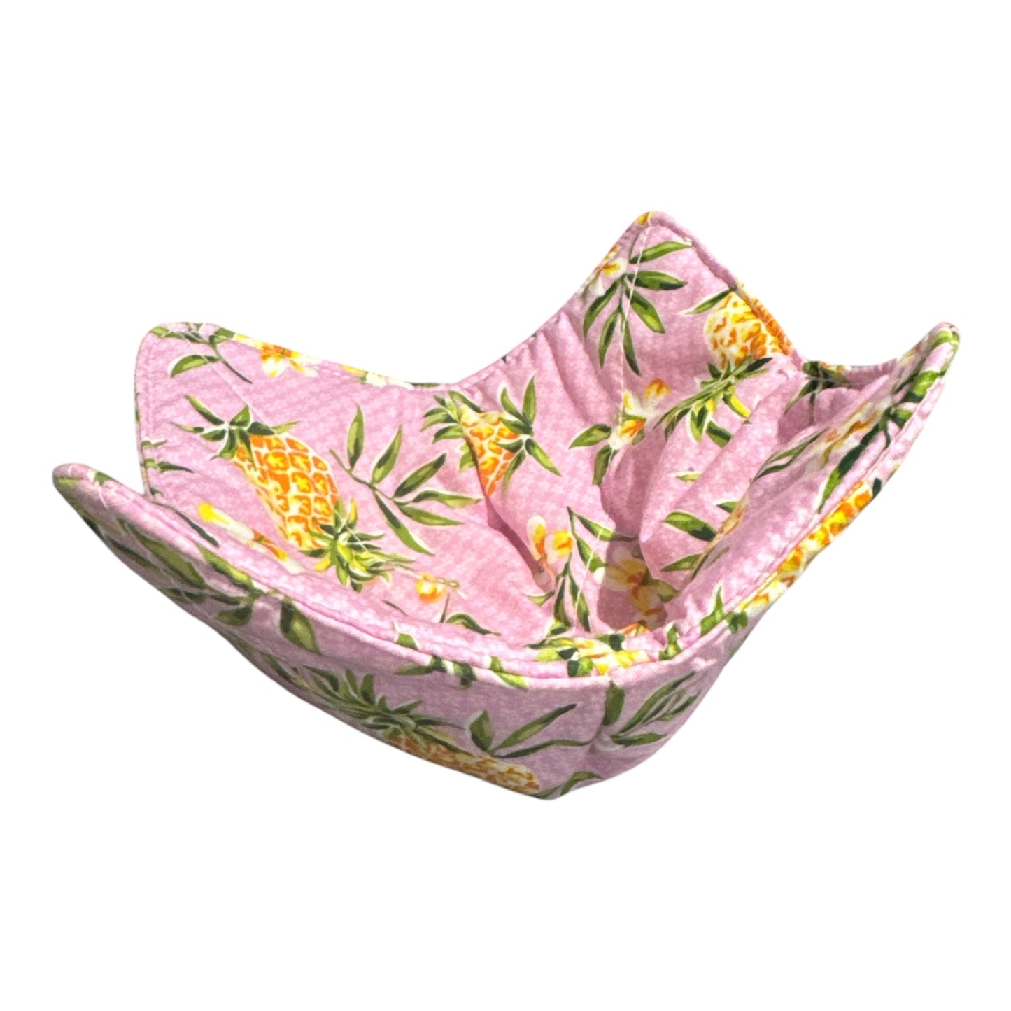Pink Pineapple Bowl cozies