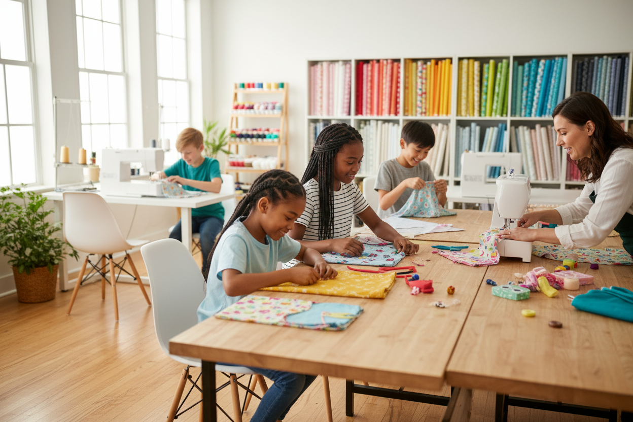 KIDS BEGINNER SEWING SERIES (LEVEL 1)