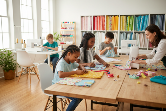 🧵 BEGINNER KIDS SEWING SERIES (LEVEL 1)